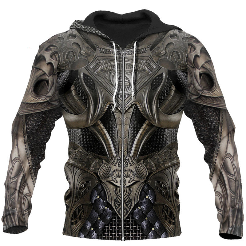 Knight Armor Men's Hoodie Knight Templar Hoodie