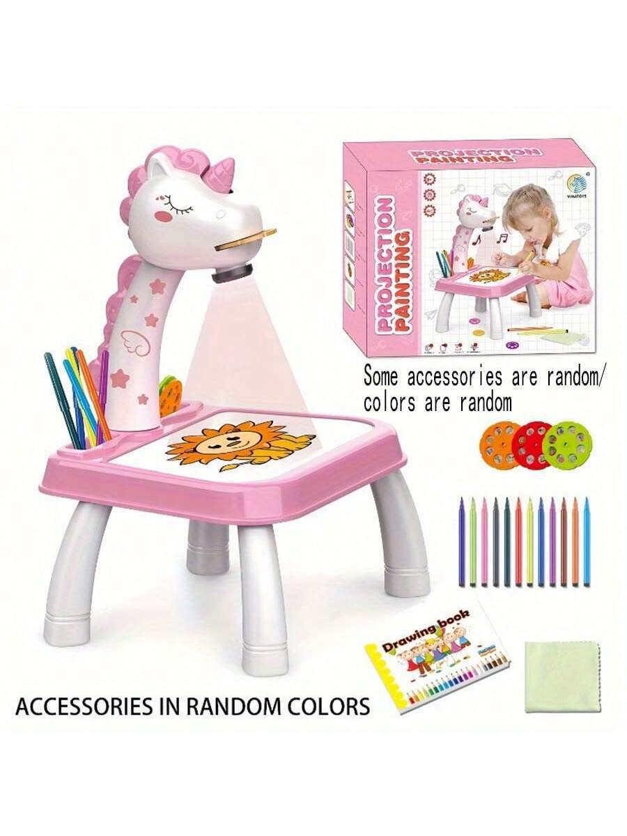 Children's Projection Painting Board - Early Education Art Board Table Drawing